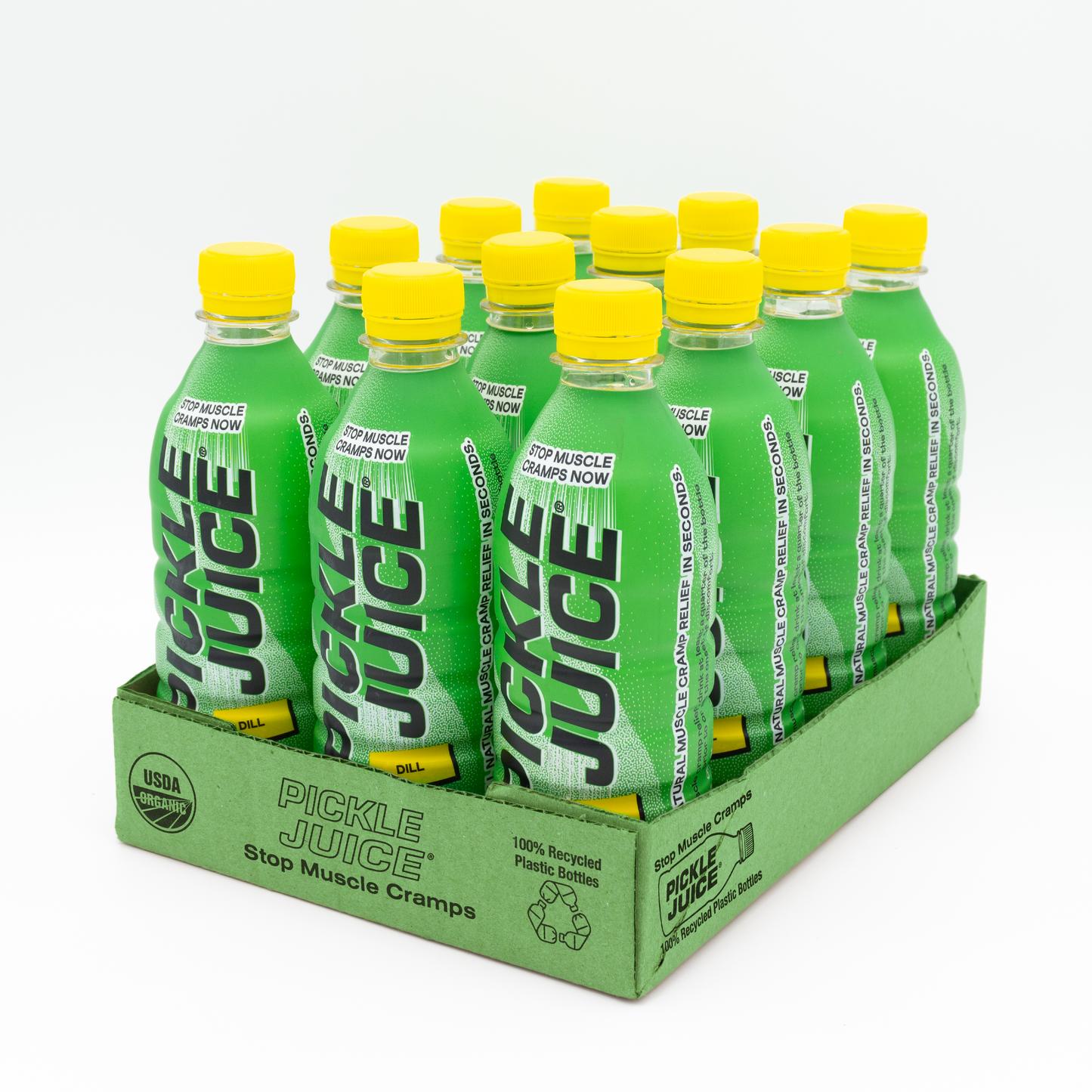 Pickle Juice Sport Dill Organic - 12 x 16 oz Bottle