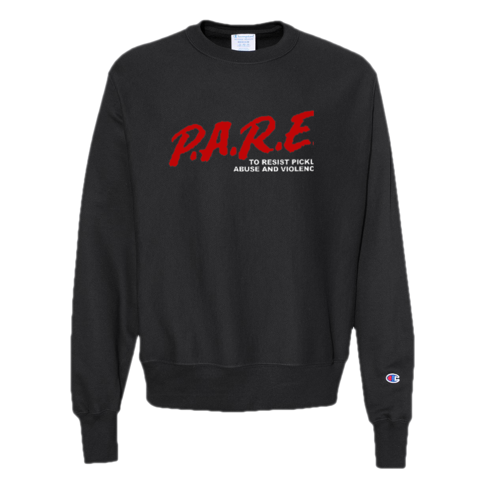 P.A.R.E. Champion Crewneck Pickle Juice Company