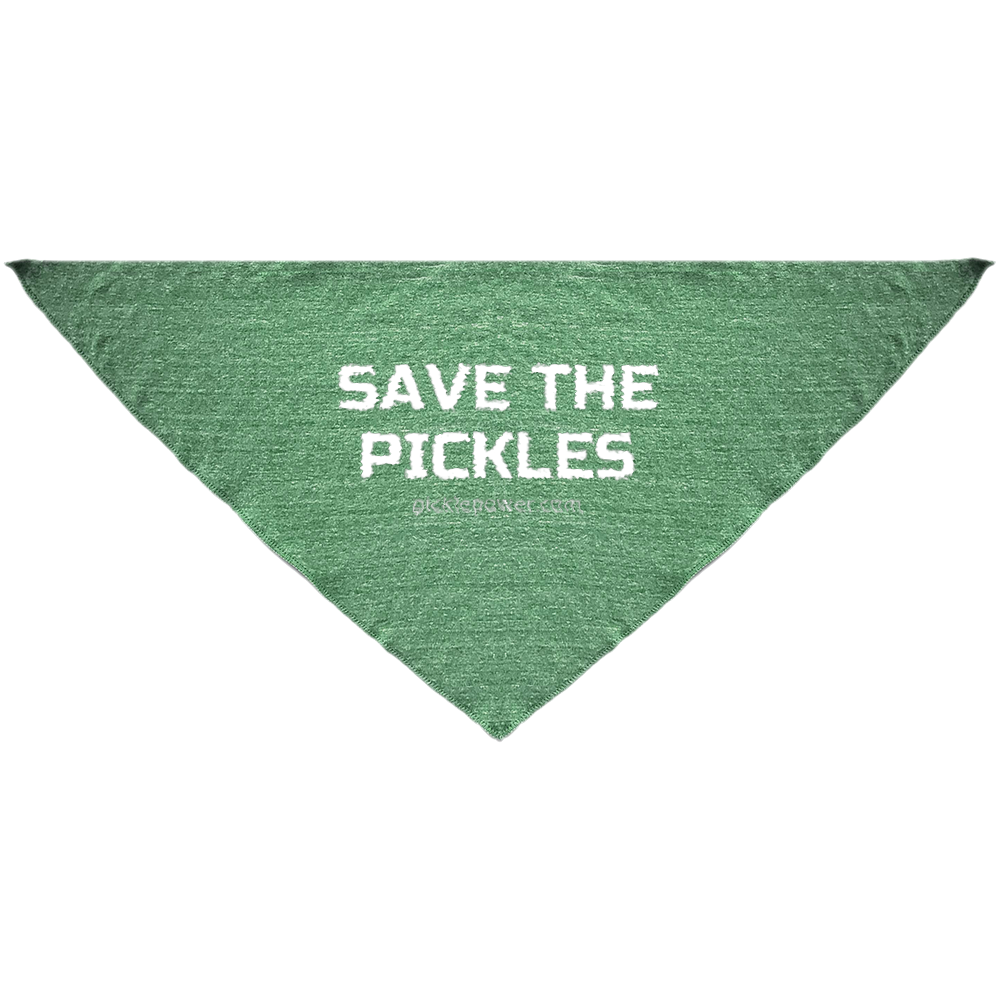 Save The Pickles Pet Bandana – Pickle Juice Company