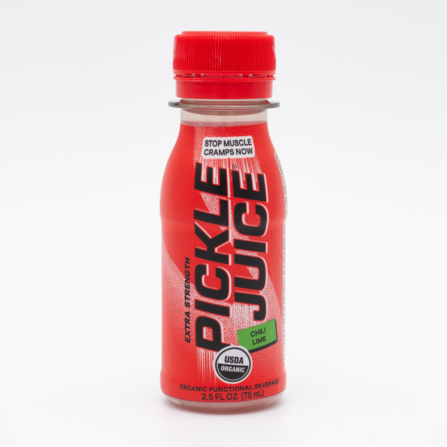 Pickle Juice Extra Strength Chili Lime Organic - 12 x 2.5 oz Shot
