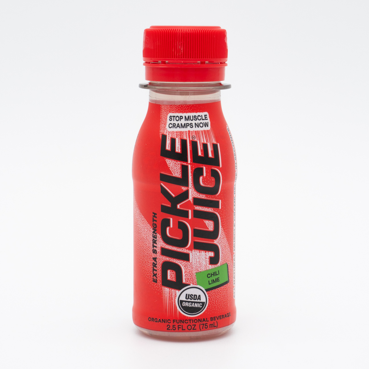 Pickle Juice Extra Strength Chili Lime Organic - 12 x 2.5 oz Shot ...