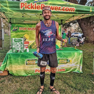 Pat Sweeney Ultra Runner at Pickle Juice Event