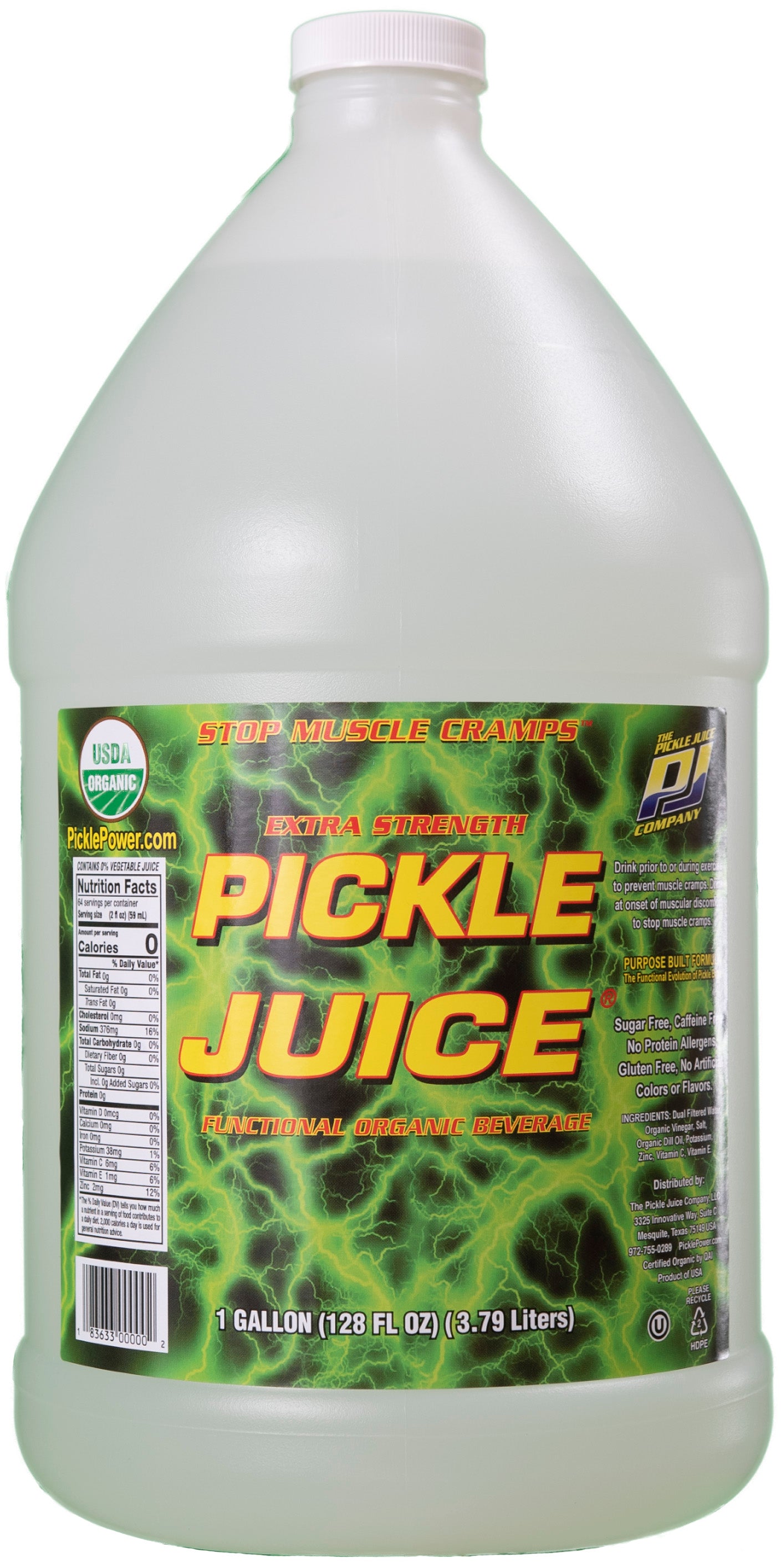 One Gallon HDPE Juice Bottles (Jugs) - Pak-Man Food Packaging